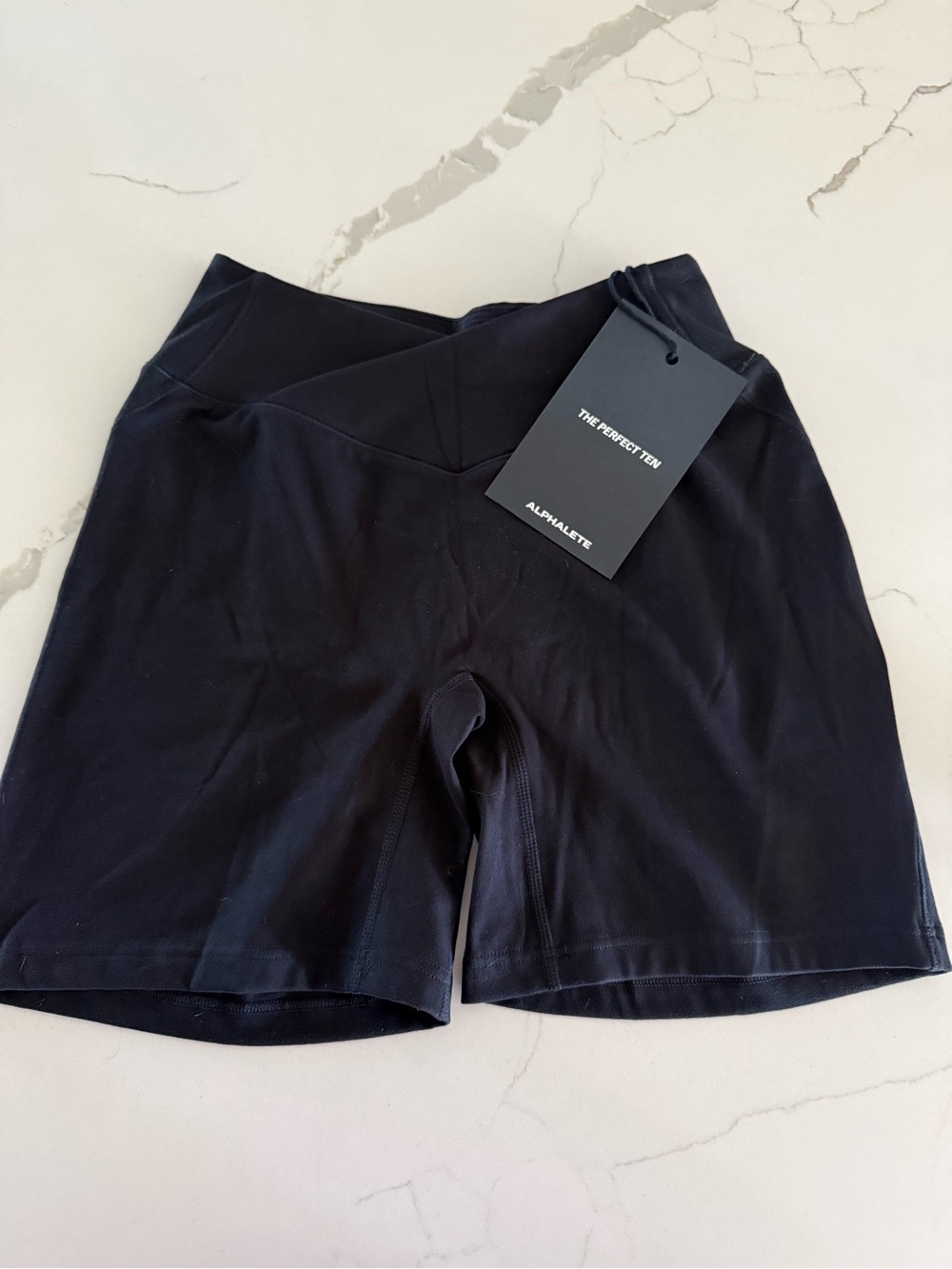 Alphalete Black Women’s High-Rise Active Shorts